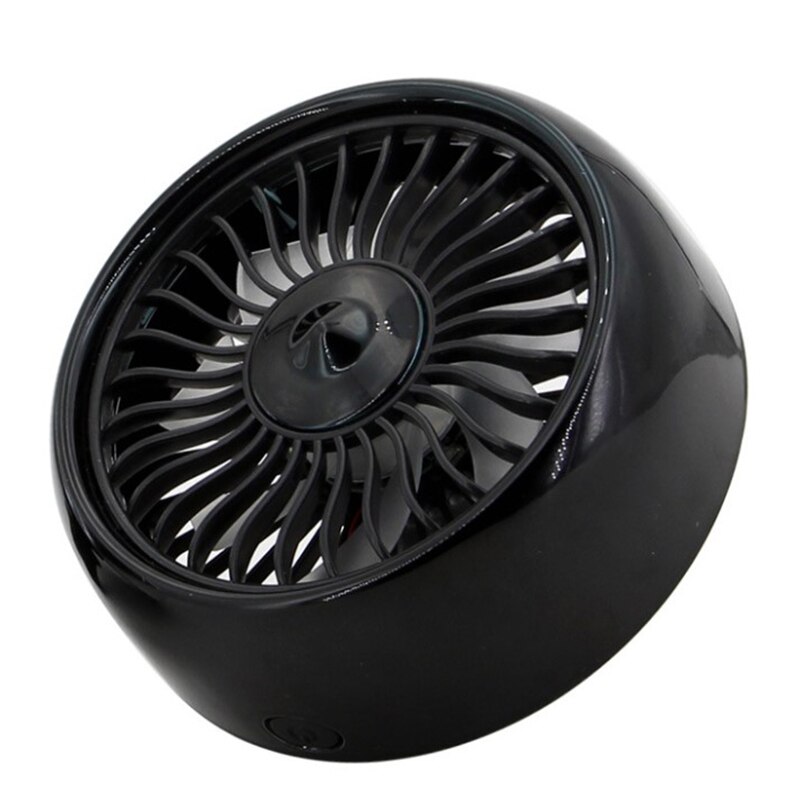 Multi-Functie Auto Airco Ventilator 360 Graden Draaibare 3 Speed Dual Hoofd Usb Auto Air Koelventilator Circulatiepomp auto Levert: A
