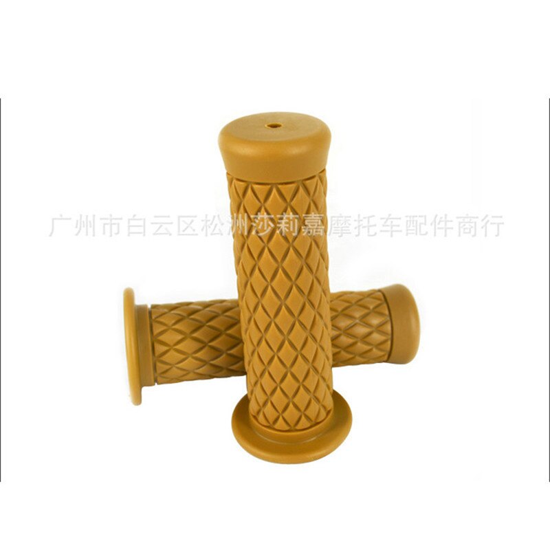 9 Kleur Classic Vintage Scooter Handgrepen Cafe Racer Moto Rcycle Handvat Bar Voor Harley Grip Moto Accessoires Moto Rbike stuur: 3