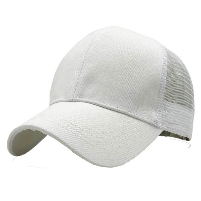 Kvinder glitter hestehale baseball kasket far hat mesh trucker kasketter rodet bolle sommer hat kvindelige snapback justerbare hip hop hatte: 06