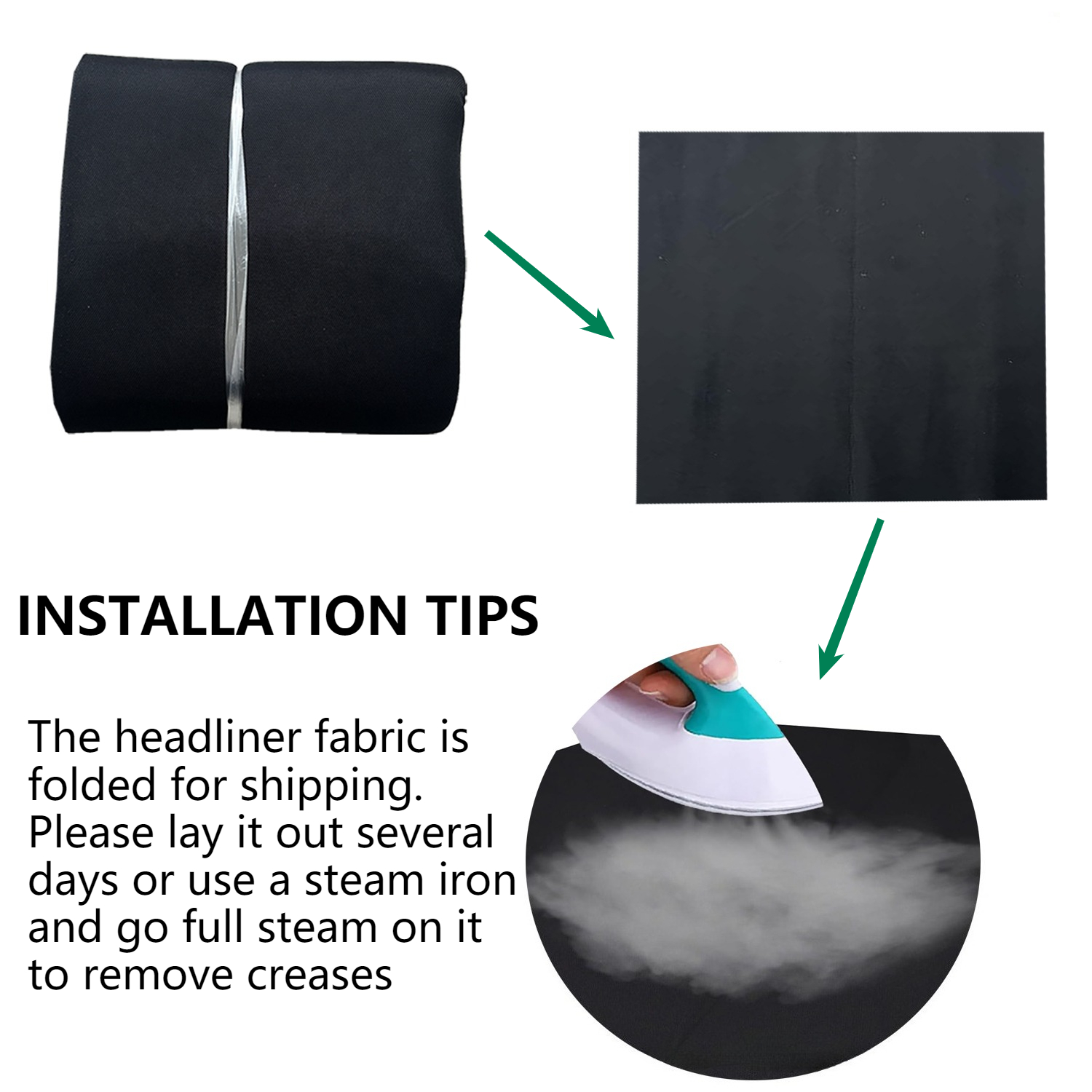 Auto Headliner Dak Headliner Stof met schuimsteun voor autovoering Interieur Materiaal Reparatie Trim Bescherm DIY-stoffen