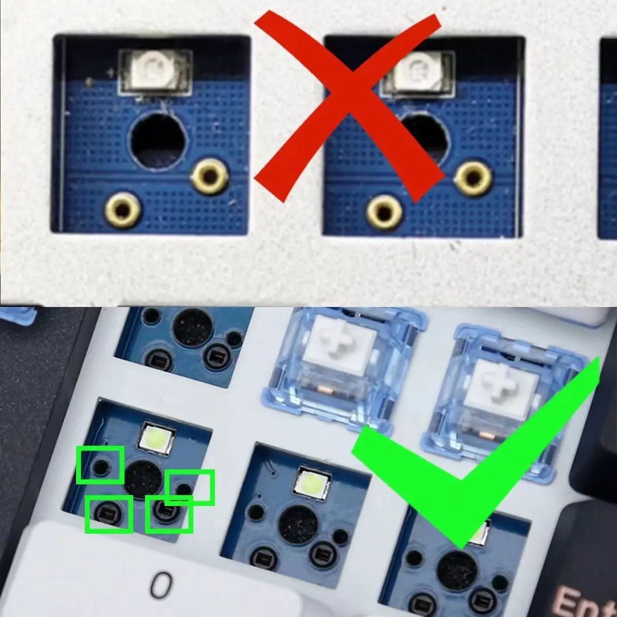 Kailh BOX Switch Silent Pink 35g Linear Keyboard Switches RGB SMD MX Mechanical Keyboard 3 Pins Mute For Job typing switch