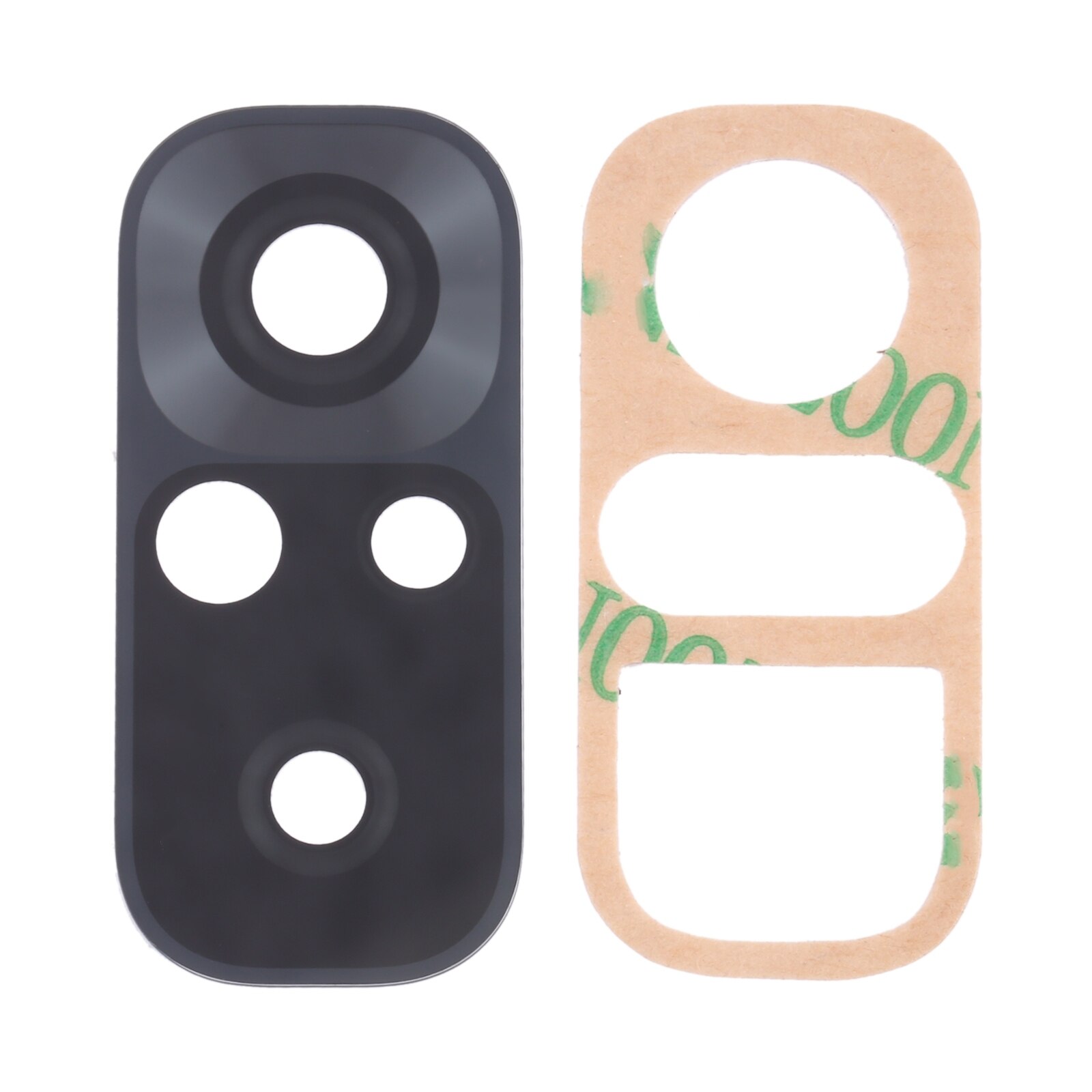 Lente de cámara trasera para Xiaomi Redmi Note, 10S, M2101K7BG, M2101K7BI, M2101K7BNY, 10 Uds.