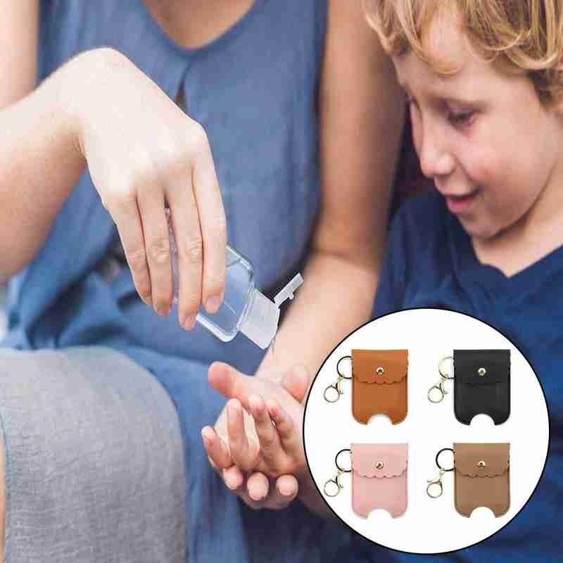 30ml Hand Sanitizer Holder Mini Hand Sanitizer Holder Bottle Gel Hang Bag For Children School Liquid Soap Hand Sanitizer Holder