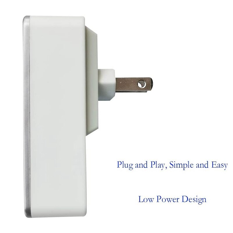 Purificador de ionizador sem filtro do gerador de íons negativos do purificador de ar pluggable alérgenos limpos, poluentes, molde, odores