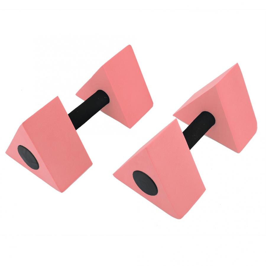 2pcs EVA Water Foam Floating Dumbbell Swimming Pool Weight Aerobics Automatic Float Water Dumbbell Child Swim Fitness Dumbbell