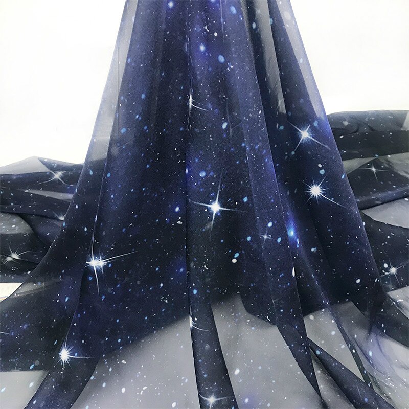 150 cm long chiffon dress fabric, lightweight in size, tulle long sleeve chiffon fabric DIY clothing sewing fabric