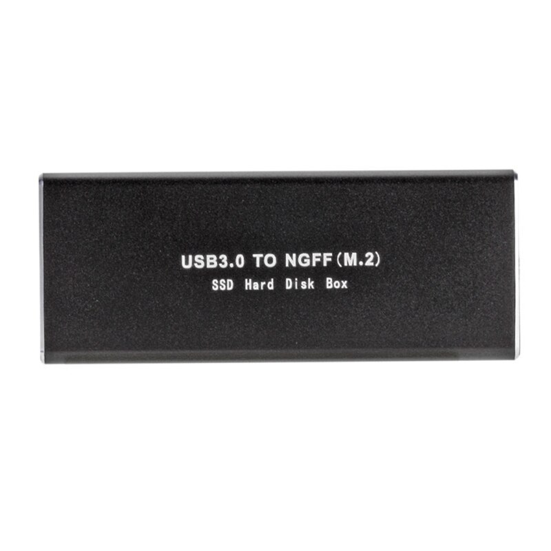 Aluminum SSD Enclosure USB3.0 to M.2NGFF Solid State Drive Hard Disk Adapter T84C