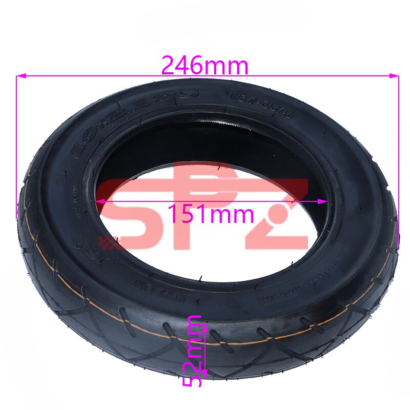 Hoverboard de equilibrio para patinete eléctrico, neumático de equilibrio inteligente de 10 pulgadas con tubo interno, 10x2.125