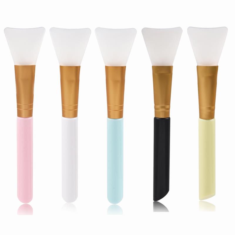 5 farben Silikon Pinsel Epoxid Kleber Harz Schmuck Machen Werkzeuge DIY Werkzeug Kristall Kleber Pinsel Leicht zu Reinigen: mischen Farbe 5 Stck