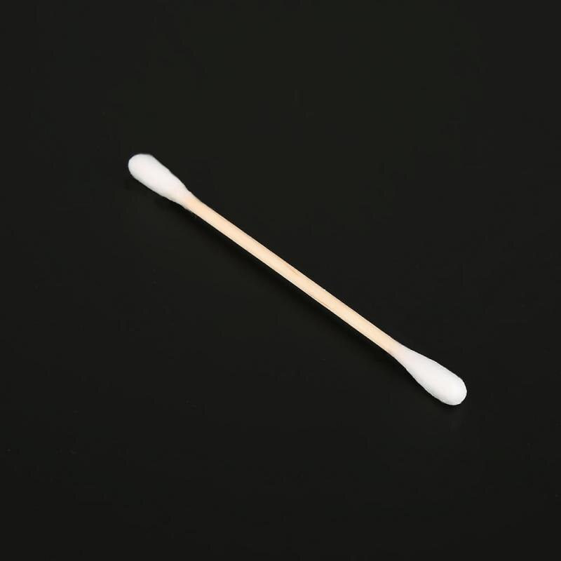 Hisopo de algodón de maquillaje de belleza, de doble cabeza hisopos de algodón, herramienta de cuidado de la salud para limpiar la nariz y los oídos