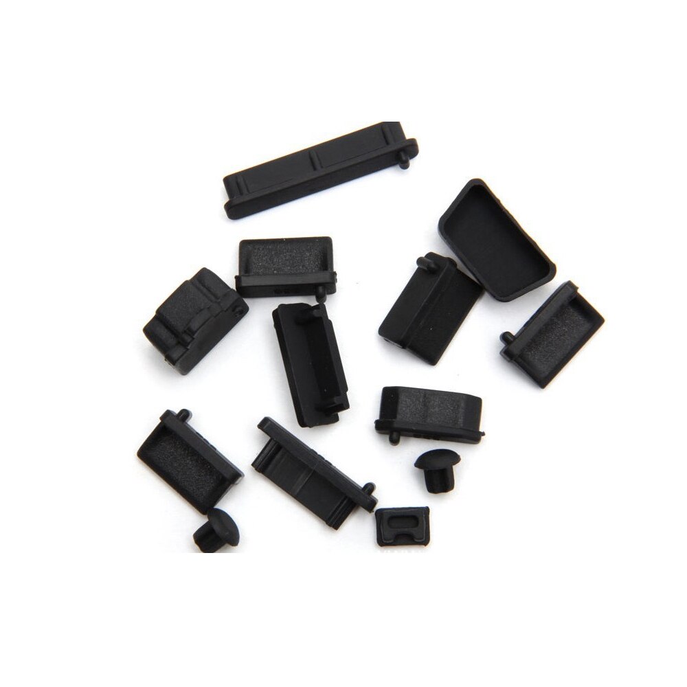 13 teile/satz Bunte Silikon Anti Staub Stecker Abdeckung Stopper Laptop staub stecker laptop staubdicht usb staub plug Computer Zubehör