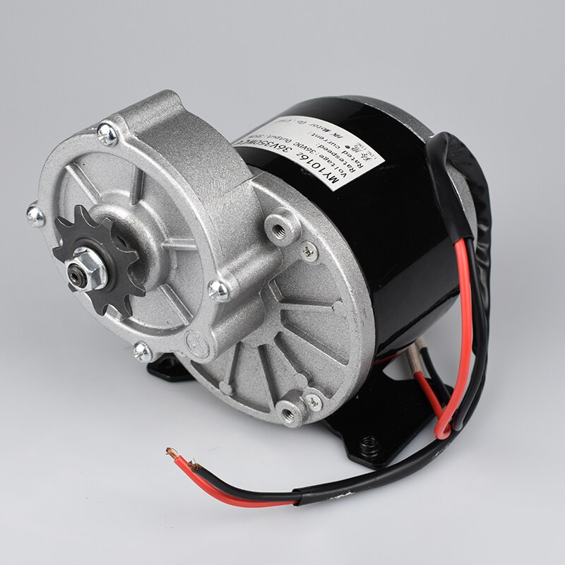 LINGYING MY1016Z 24V 36V 350W Brush DC Gear Motor,Electric Bicycle MTB Bike Ebike Brushed Motor,Electric Chair Wheel Motor