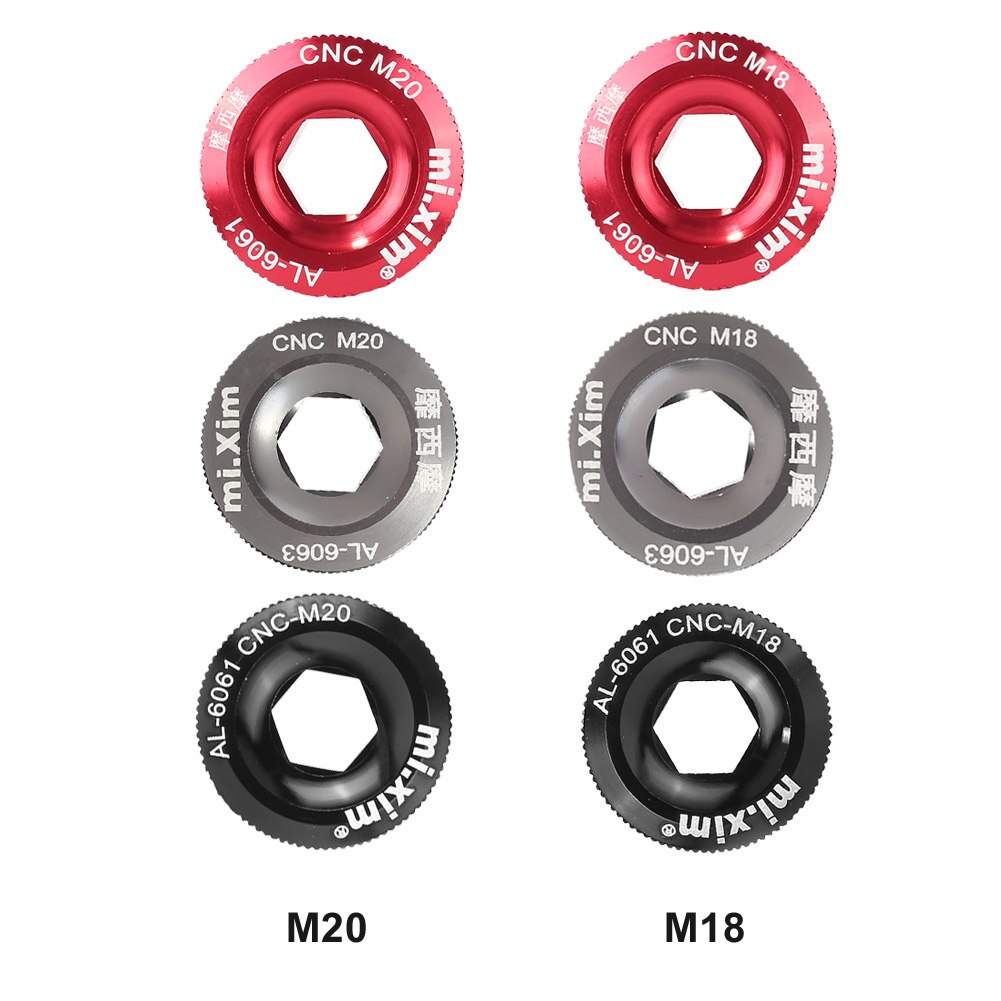 Crank Cover Screw Cap Fitting Mountain MTB Bike Bottom Bracket Crankset Outdoor Anti-resistance Repairing Elements for Mi Xim