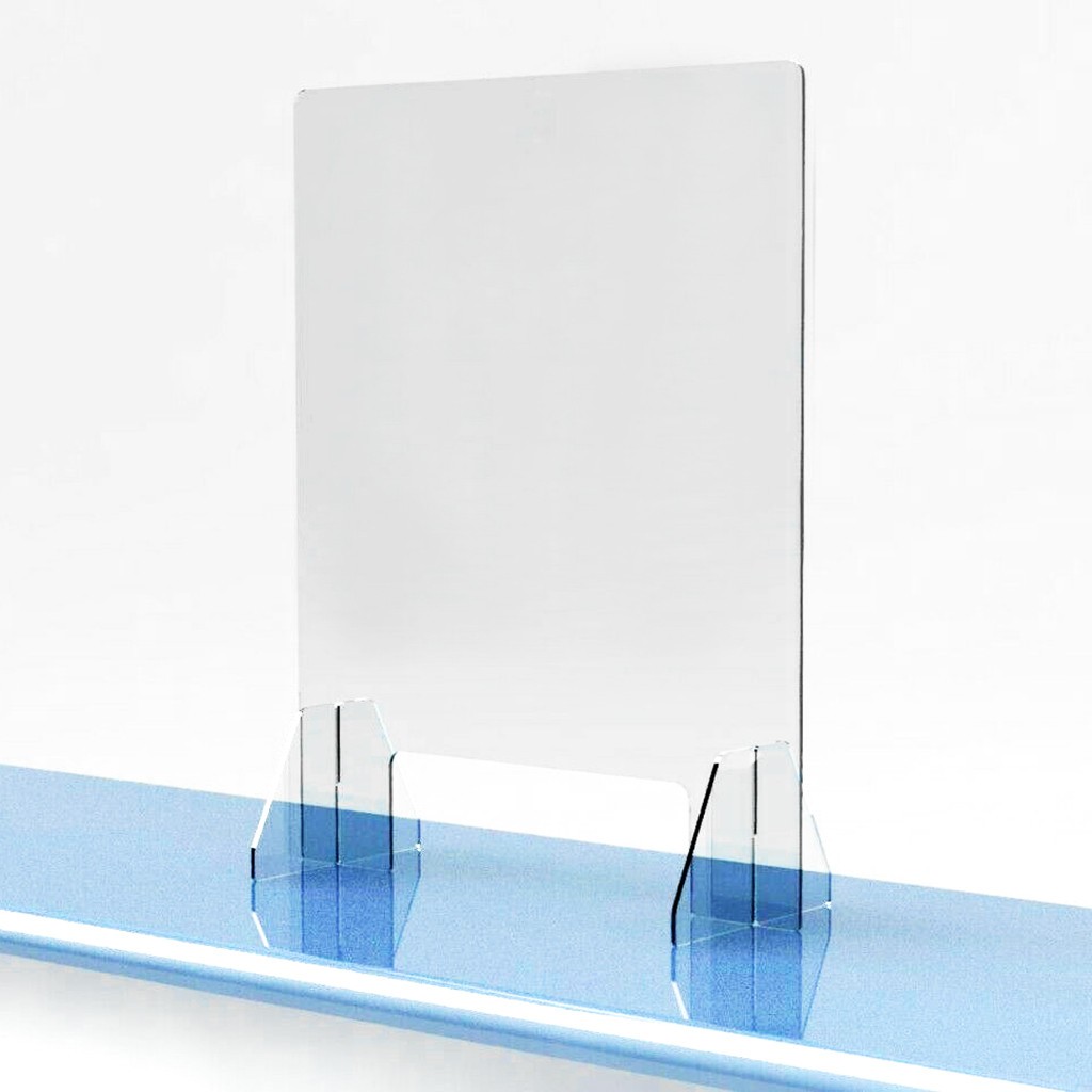 Clear Perfection Reception Side Counter Sprayed Clear Perfection Reception Side defense partition