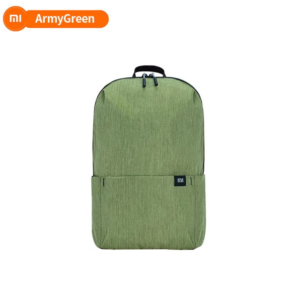 neue Original Xiaomi Rucksack Tasche Bunte Freizeit Sport Brust Pack Taschen unisex Für Herren Frauen Reise Camping 10L: Armee Grün