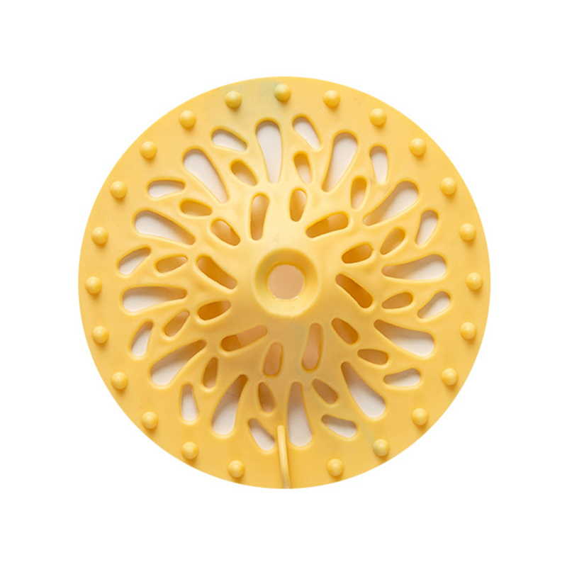 1PC Sink Anti-blocking Floor Drain Cover Shower Drain Strainers Bathtub Stopper Silicone Sink Cover Hair Catchers Bathroom: 02