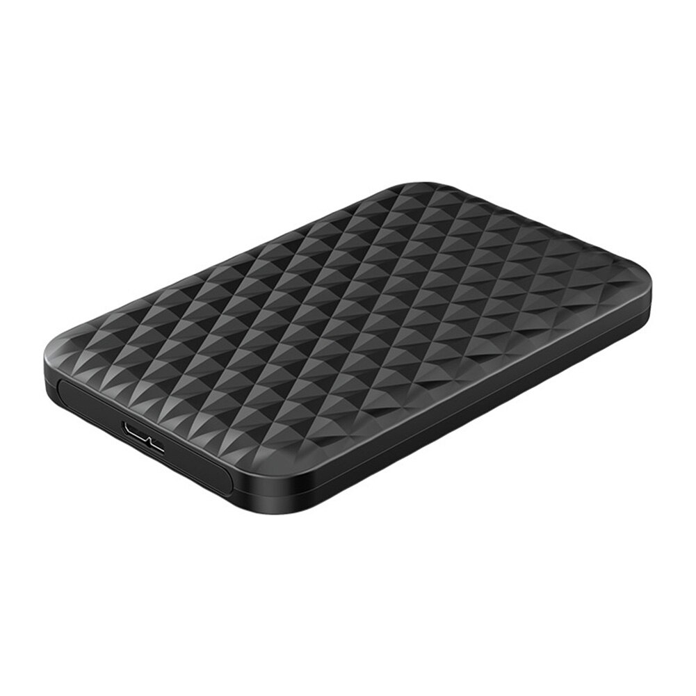 Orico 2.5 inch hdd behuizing sata naar usb 3.0 harde schijf schijf 5 gbps 6tb hdd ssd behuizing micro-b adapter hd externe harde schijf doos: Zwart