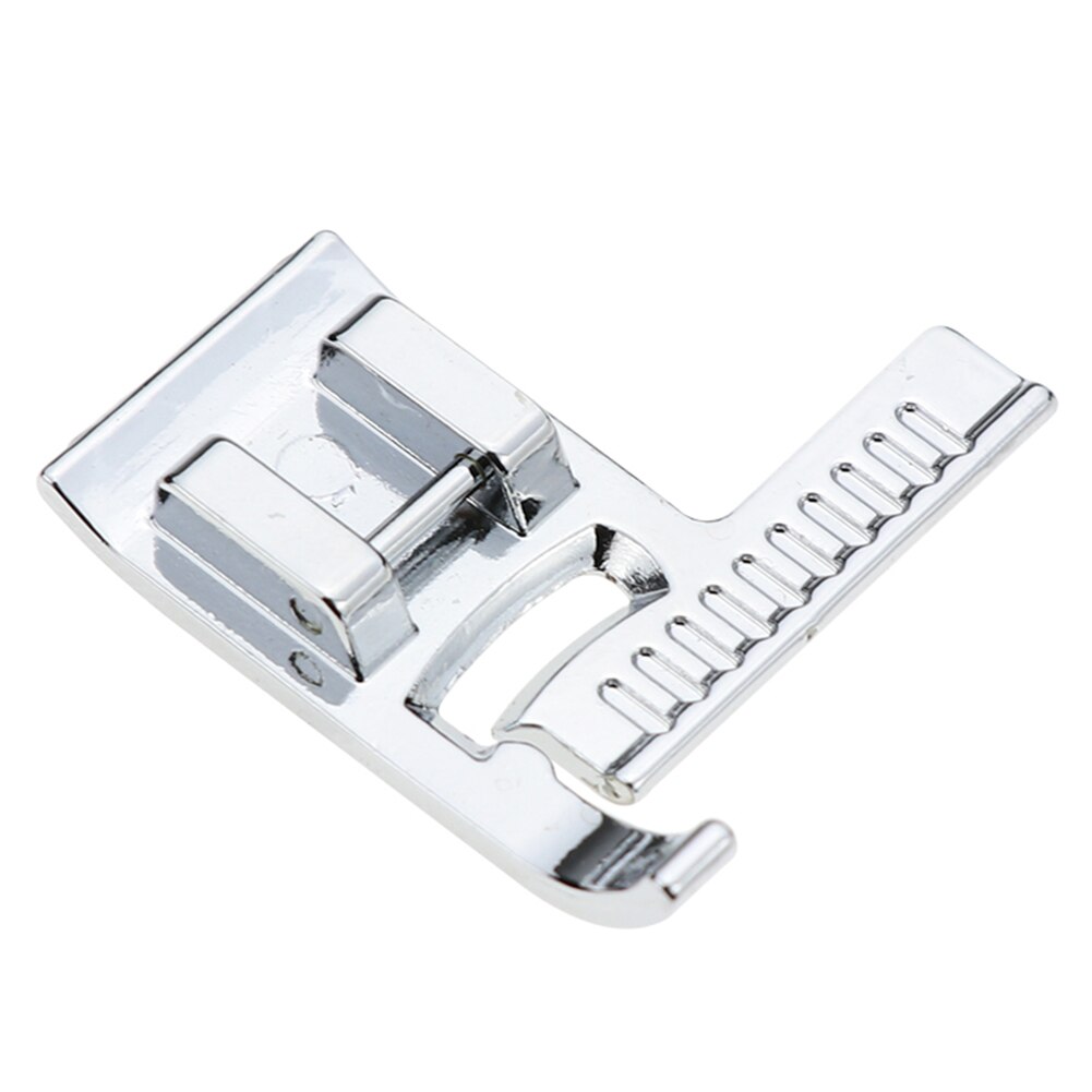 2Pc Snap On off Sewing Machine Straight Stitch Guide Presser Foot for Sewing Machines