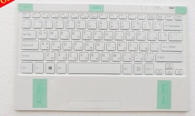 Original Keyboard for SONY TAP11 VGP-WKB16 Tablet Bluetooth Wireless Keyboard Russian Korean Spanish Arabic Japanese French: Russian whte