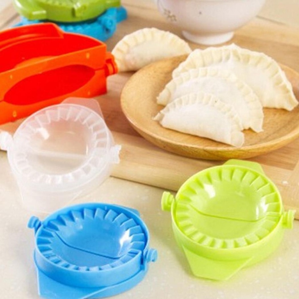 Máquina para hacer moldes de Dumpling, herramientas de cocina para hornear pasteles, accesorios, buen dispositivo de fabricante Jiaozi DIY