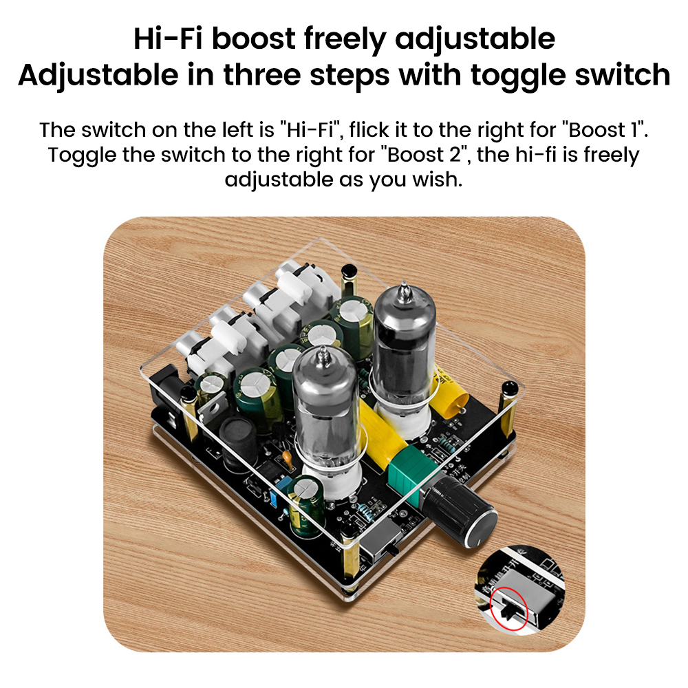 Opgewaardeerde 6K4 buis voorversterker versterkers HiFi buis voorversterker Gal Buffer Auido Amp Speaker Geluidsversterker Home Theater DIY