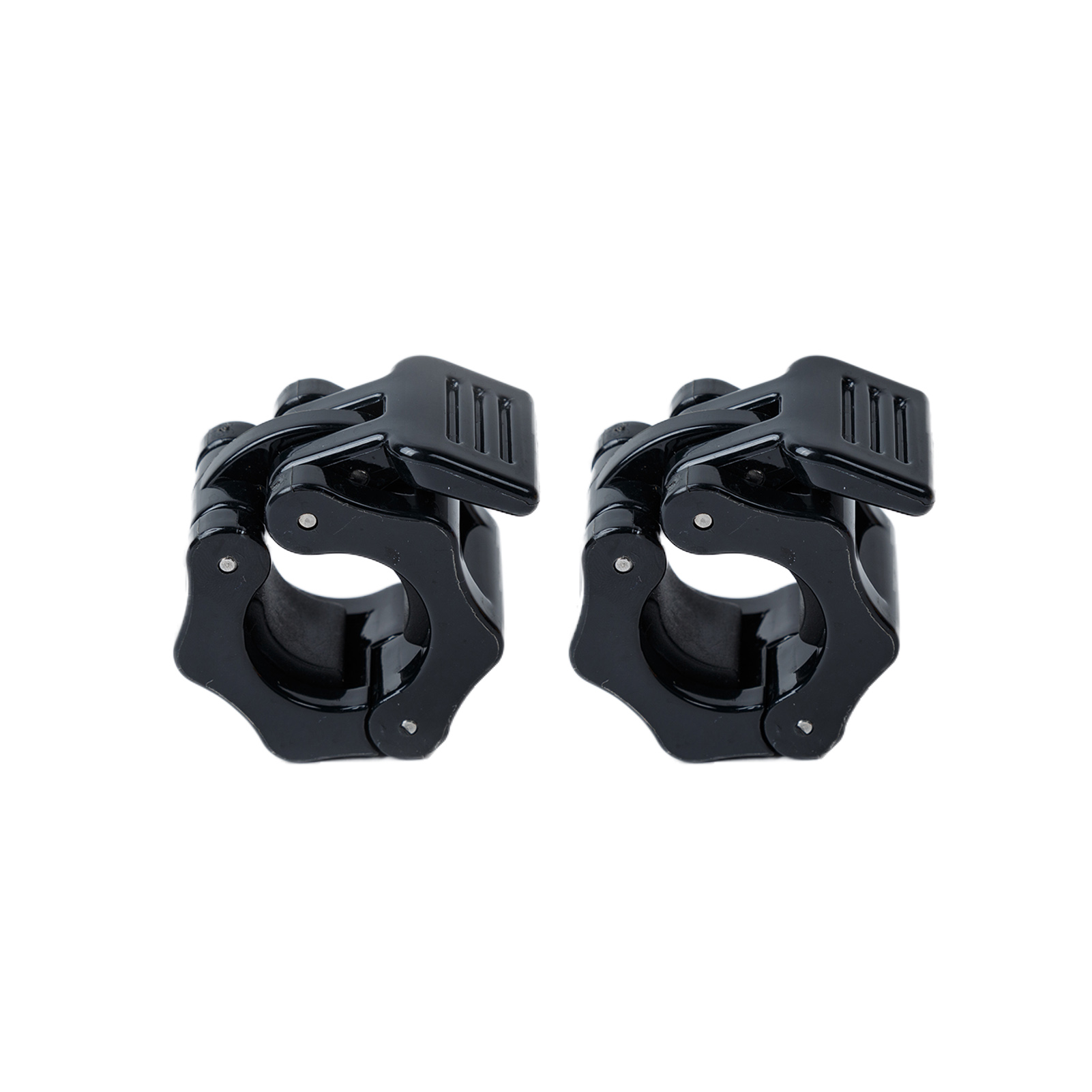 2 stücke Hantel Schellen Schnellverschluss 1 Zoll Durchmesser Standard Bar Gewicht Platten Kragen Clips Gewichtheben Fitness Ausbildung