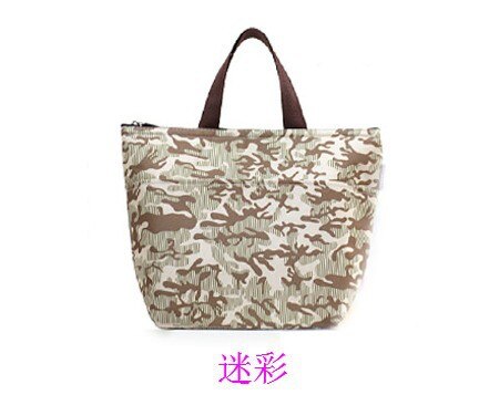 Kjølebag hold maten fersk termoposer matboks stor isolasjon og kaldpakke ispose piknikpose: Fargerik