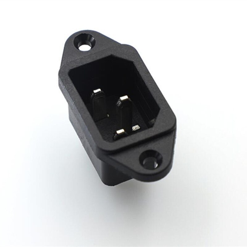 3 szt. AC 250V 10A 3P IEC320 C14 wtyk męnarty płyta gniazda zasilania złącza 3 zaciski pinowe CZYC