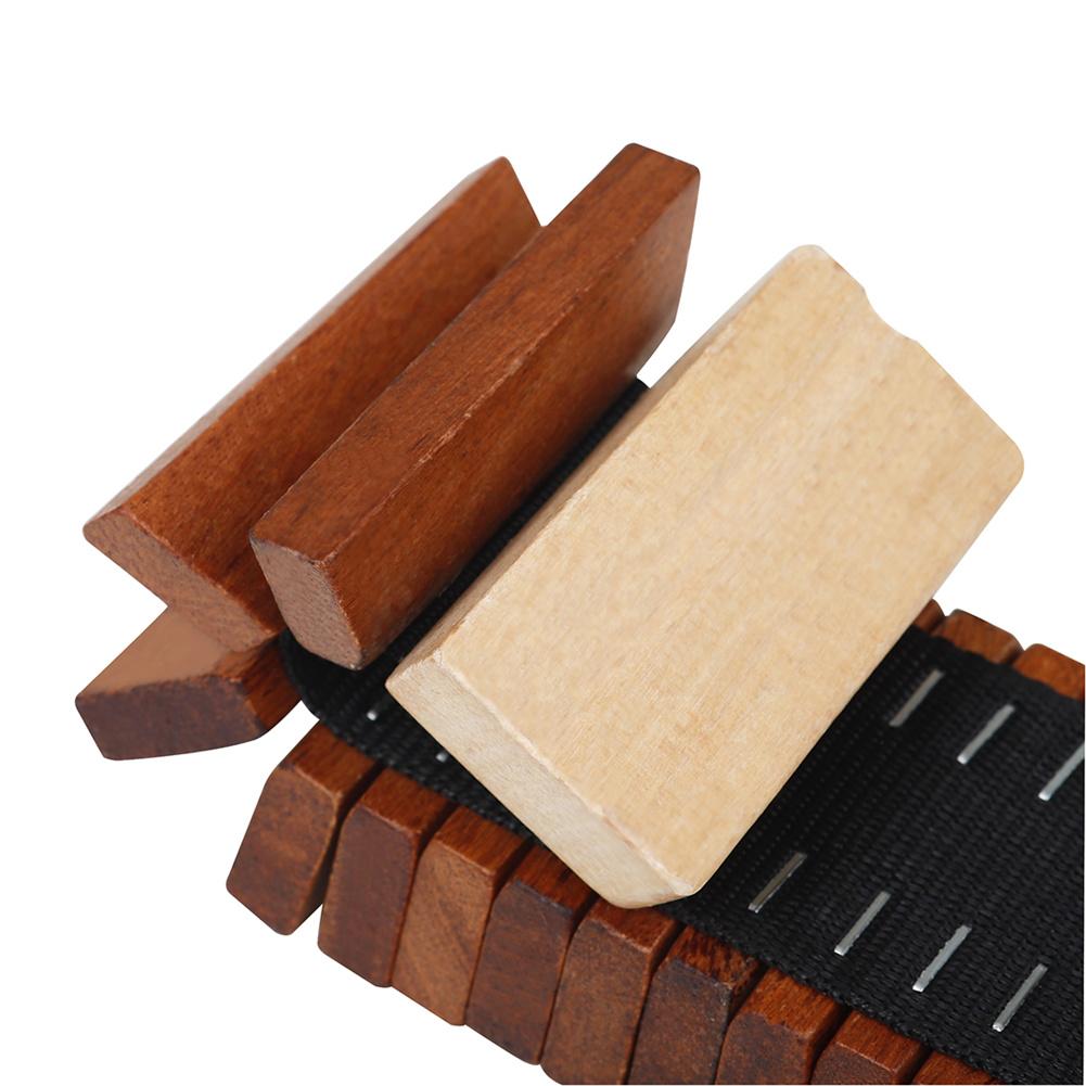 Rosewood Musical Instrument Wooden Tooth-wood Sounder Castanets Percussion Instrument