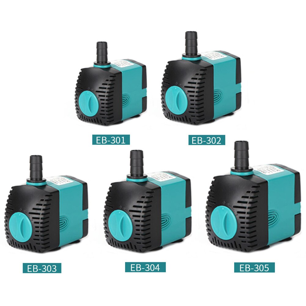 Ultra Quiet Submersible Fountain Pump Fish Tank Aquarium Water Pump Filter Manure Fish Pond Side Suction Pump