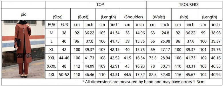 Muslim business abaya naisille pitkähihainen+housut 2 kpl yksivärinen yksinkertaisuus asu kaftan lähi-idän setti