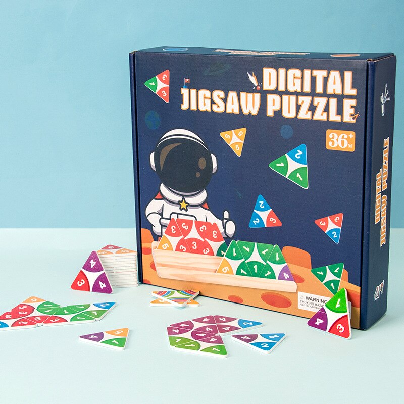 Kinderen Digitale Cognitie Matching Puzzel Tafel Games Logisch Denken Training Intelligence Houten Vroeg Onderwijs Speelgoed