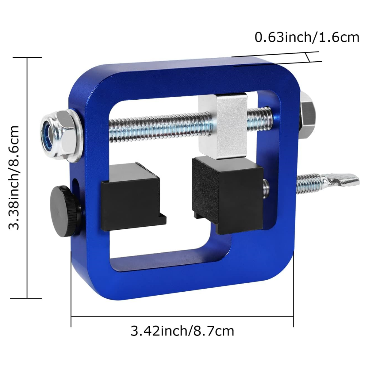 Universal Handgun Sight Pusher Tool for 1911, Glock, Shield, Sig and Others, Sight Bead Disassembly Tool with Optional Tapered/S: Blue