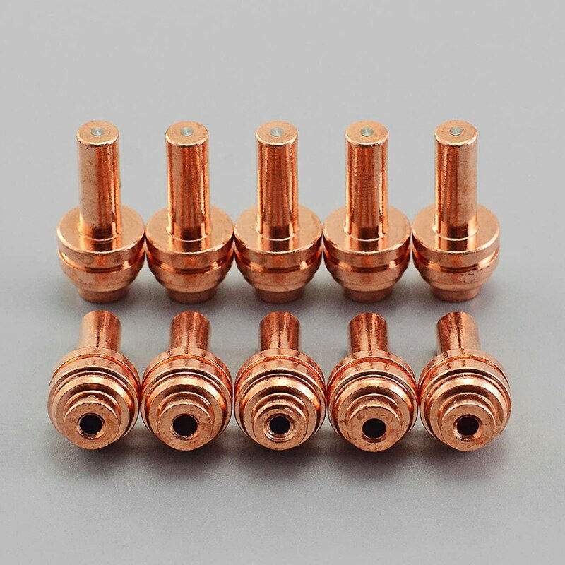 176655 Plasma Electrode 176656 25A Plasma Tip Fit Miller ICE-25C Plasma Cutter Torch 20pcs