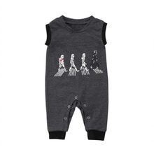 Katoen Pasgeboren Baby Baby Boy Meisje Romper Mouwloze Jumpsuit Kleding Outfit 0-2T