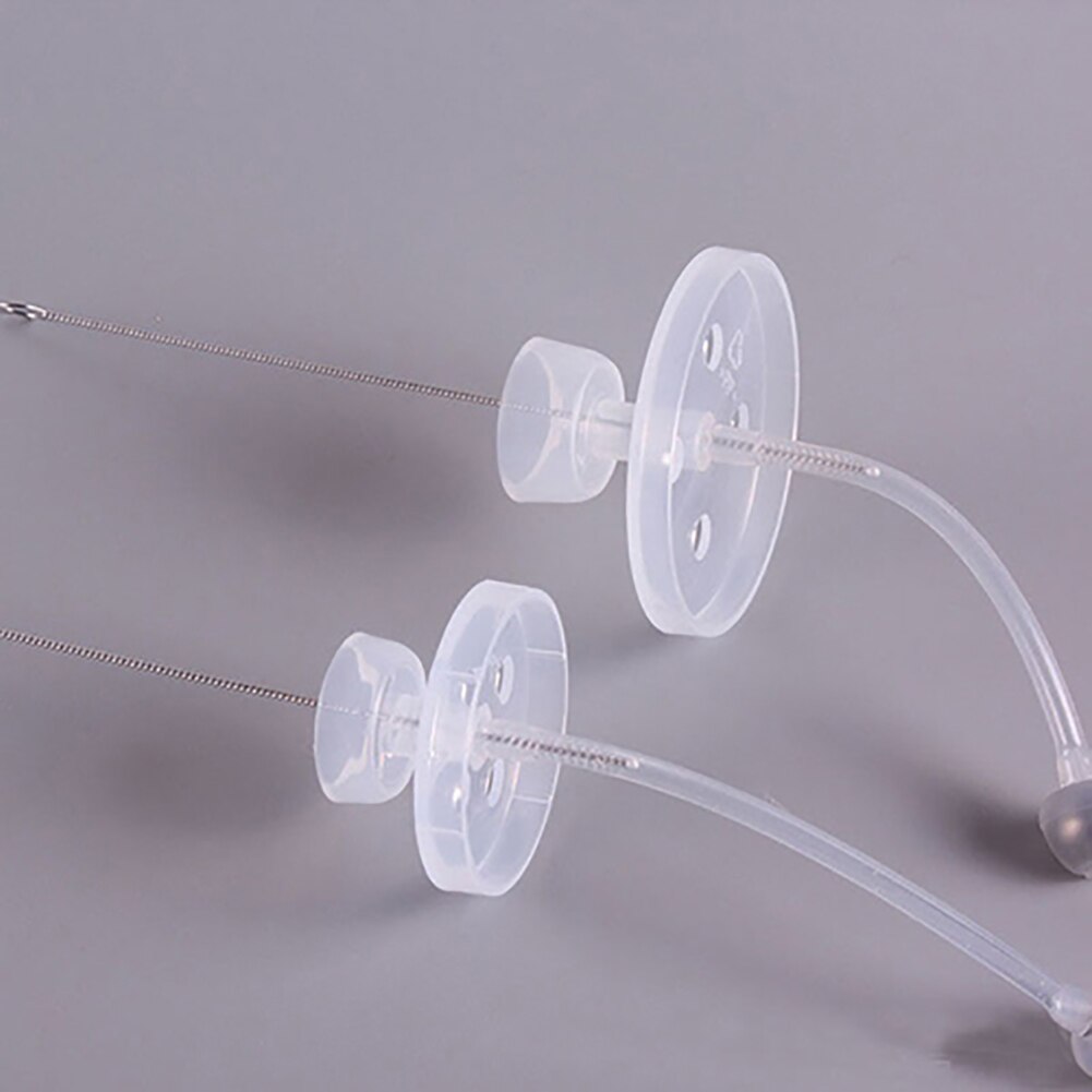 10Pcs Pipe Straws Cleaning Brush Stainless Steel Nylon Cleaning Brush Tool for Baby Feeding Bottle Pipe For Baby Straws