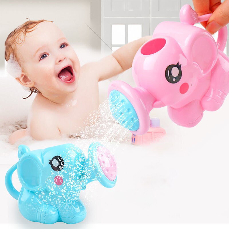 Baby Bad Speelgoed Mooie Plastic Olifant Vorm Water Spray Voor Baby Douche Zwemmen Speelgoed Kids Baby Kids Speelgoed Игрушки для Детей