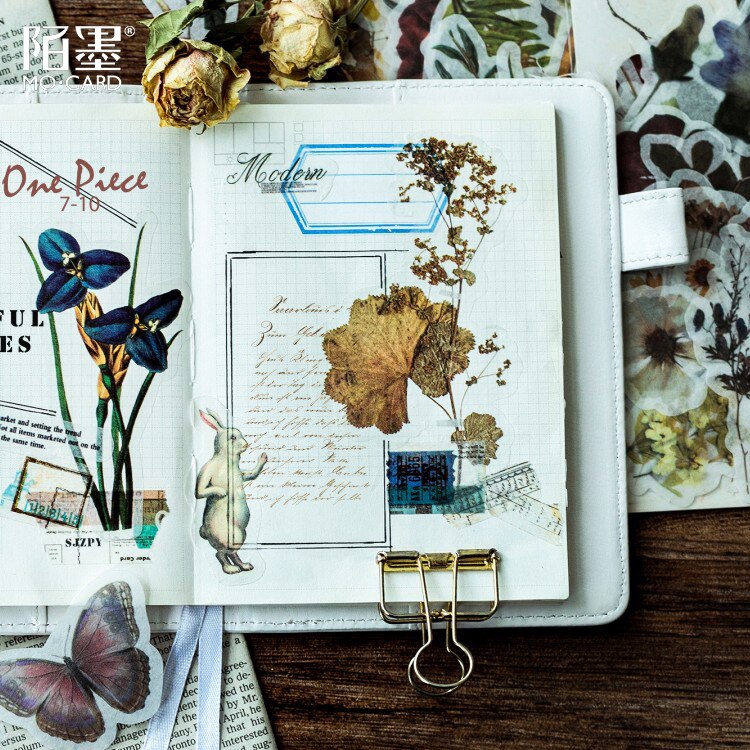 12 set/1 lot Stationery Stickers Paper Natural leaves Diary Planner Decorative Mobile Stickers Scrapbooking DIY Craft Stickers