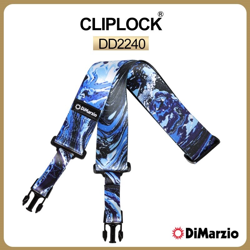 Dimarzio Steve Va Signature Gitarre Strap, Erhältlich in Standard/Cliplock