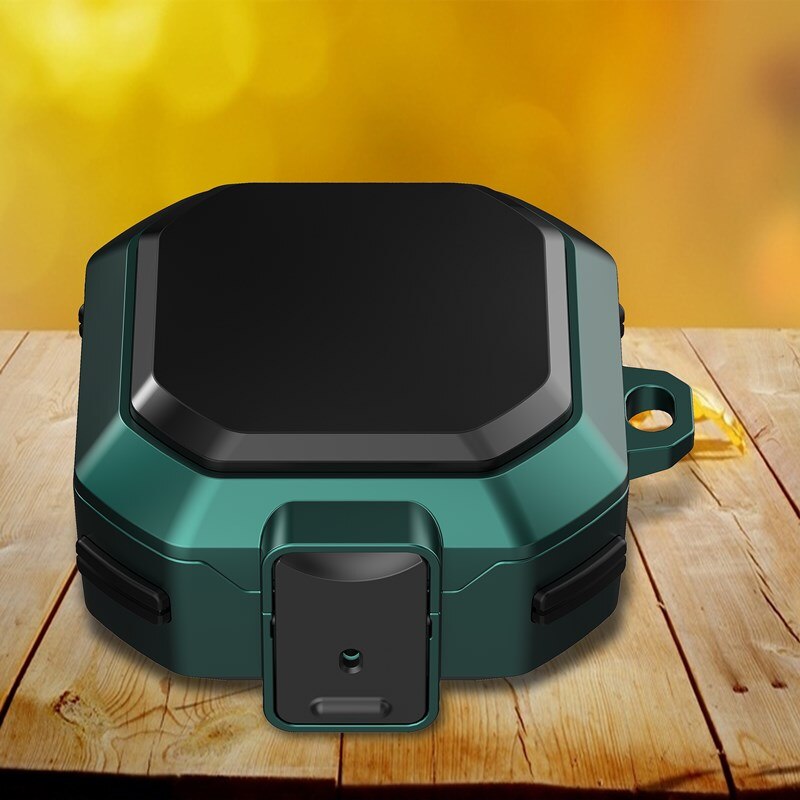 Pokrowiec na zbroję do Samsung Galaxy Buds Live/Pro/2 Case bezpieczny zamek projekt matowy pokrowiec na całe ciało Protector do Samsung Buds 2 etui: Apple green / for Buds Pro