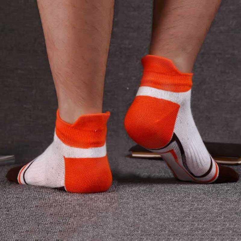 1 pair Finger-separated Toe Socks Outdoor Resistant Cotton Polyester Spandex Ankle Hosiery Sports Fitness running socks