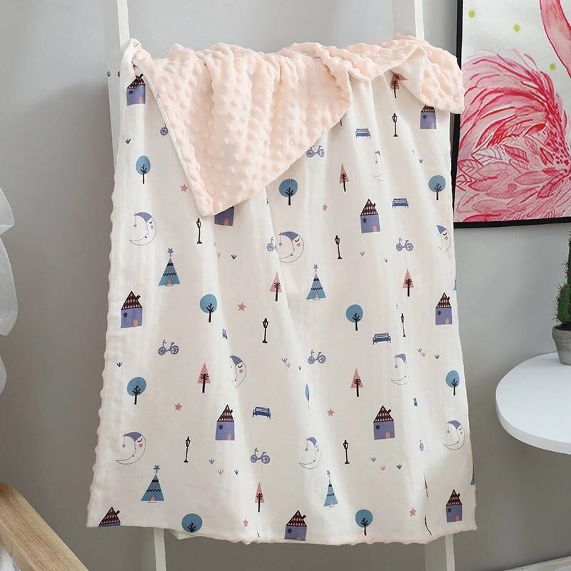 Elinfant – couverture d&#39;emmaillotage en mousseline, 70x110cm, 1 pièce, pour bébé, douce et chaude, lavable, confort,
