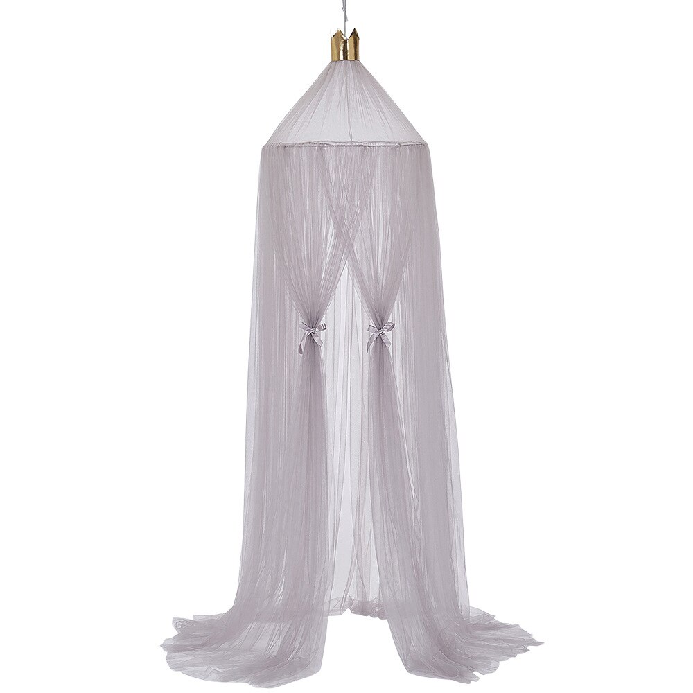 Mosquitera para cama de bebé, dosel redondo para cama de bebé, Tipi, cortina de cuna, tienda de princesa, cúpula colgante para habitación de niños: WJ3664C