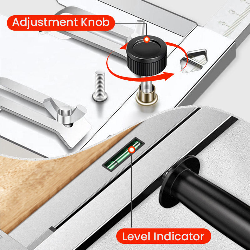 Snijmachine Randgeleider Positionering Snijden van houten plank Gereedschap Elektriciteit Cirkelzaag Trimmer Machine Houtbewerking Router