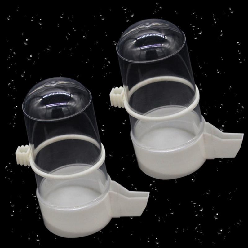13.53oz Bird Water Feeder Automatic Bird Waterer Bird Water Dispenser For Cage Bird Feeder