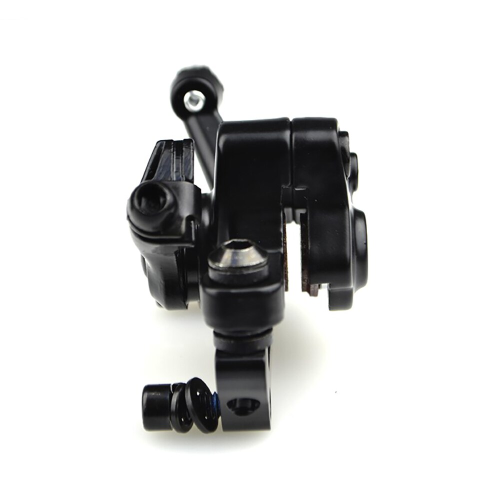 Bicycle Brake Caliper Disc Aluminum Alloy Bike Caliper Mechanical Black Waterproof Safe Hard Durable Disc Brake Part Device: Black