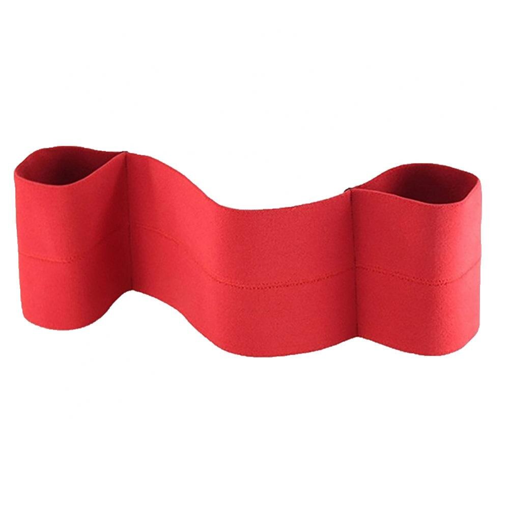 Elastische Gym Workout Weerstand Band Bankdrukken Gewichtheffen Fitness Elleboog Weerstand Band: Rood / L