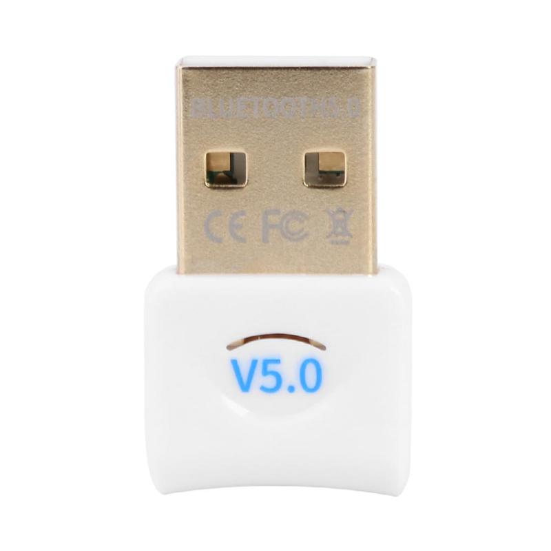 Bluetooth 5.0 Dongle Ontvanger Zender Draadloze Usb Adapter Met Cd Ingebouwde Driver Voor Windows 7/8/10/ vista/Xp