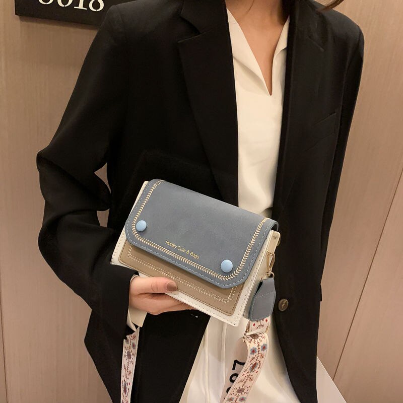 Sac à main carré Simple pour femmes, sacoche à épaule, petit paquet carré de luxe, sacs de styliste