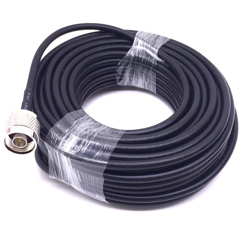 JX 3G 4G GSM Antenna extension cord N male to N female RG58 RF Coaxial Extension Cable 50cm-20m